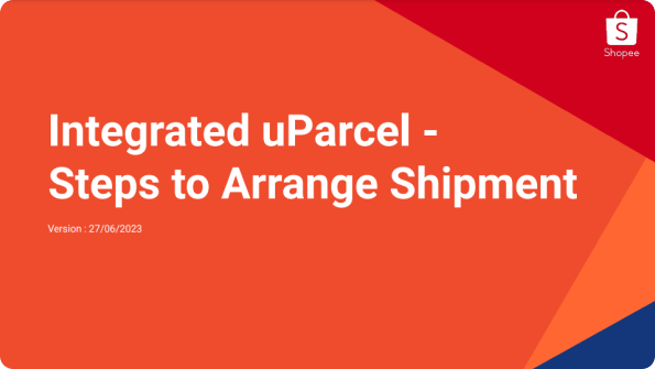 shopee uParcel integration